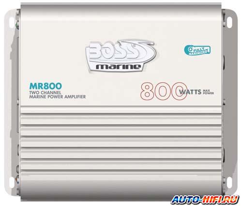 Морской 2-канальный усилитель Boss Audio MR800 Морской 2-канальный усилитель Boss Audio MR800